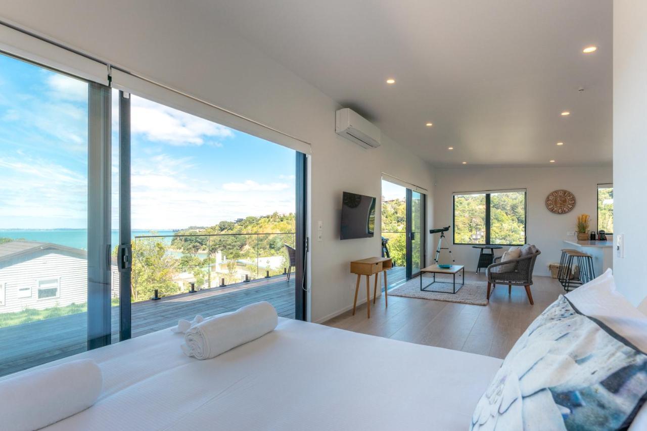 Luna Cottage. Stunning ocean views on Waiheke Oneroa Exteriör bild